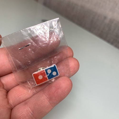 Domino pizza enamel - domino’s, lapel