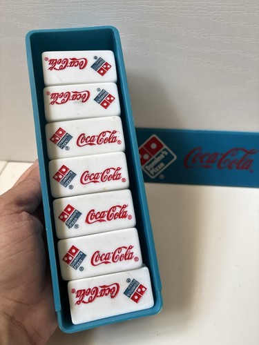 Vintage domino pizza coca - domino’s,